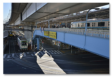 王子駅前　2014年1月撮影